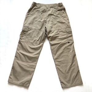 5.11 Tactical Ripstop Cargo Pants 34x30 Khaki Tan Utility Durable Lightweight